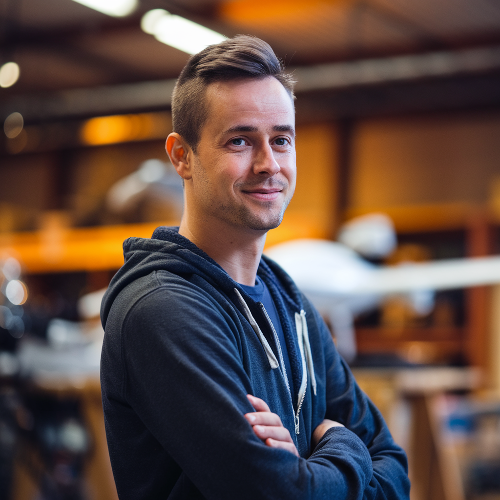 Portrait de Maxime Airel, pilote FPV