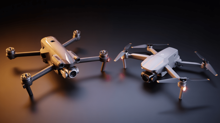 Course de drone vs drone photo : 7 différences clés à connaître